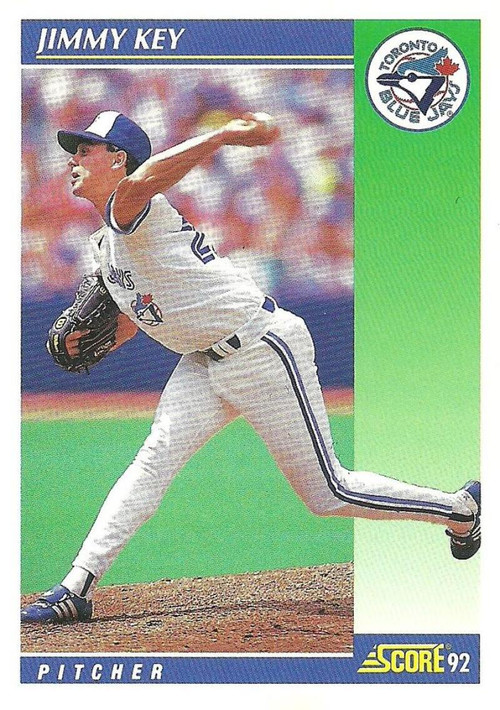 1989 Score #480 Jimmy Key VG Toronto Blue Jays - Under the Radar