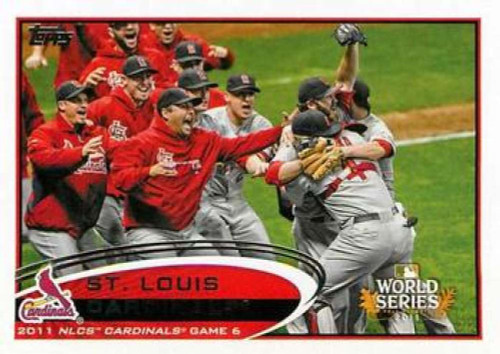 2012 Topps #258 Jon Jay NM-MT St. Louis Cardinals - Under the