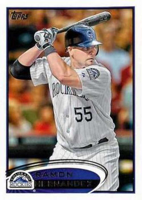 2012 Topps #547 Jason Giambi NM-MT Colorado Rockies - Under the