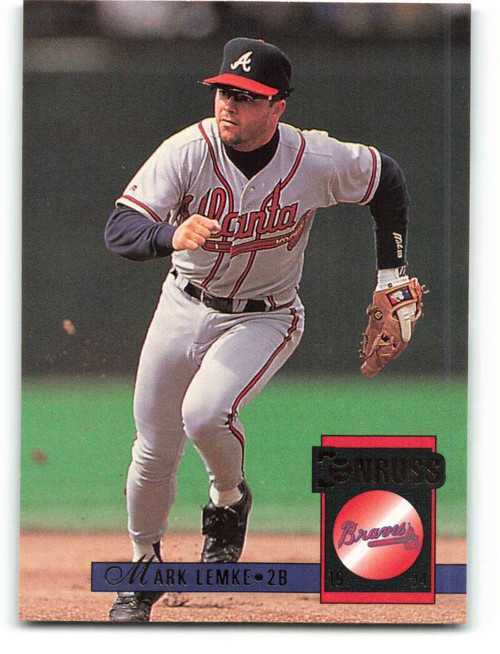 1992 Donruss #606 Mark Lemke VG Atlanta Braves - Under the Radar