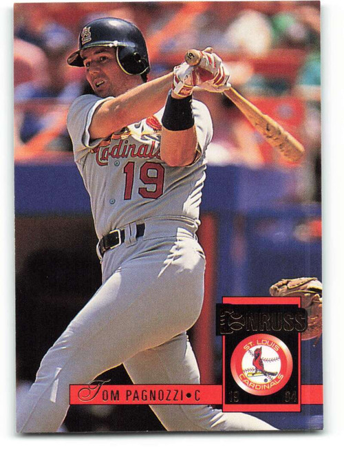 1989 Donruss Tom Pagnozzi #399 St. Louis Cardinals Baseball Card