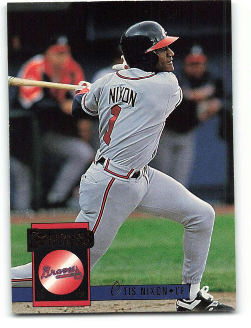 1994 Topps #52 Otis Nixon VG Atlanta Braves