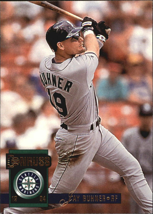 1990 Donruss #448 Jay Buhner NM-MT Seattle Mariners - Under the Radar Sports