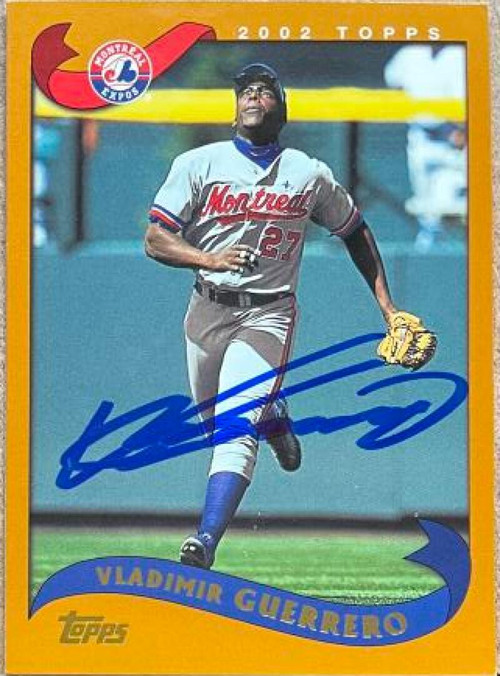 Vladimir Guerrero Autographed Sports Memorabilia Baseball Collectibles