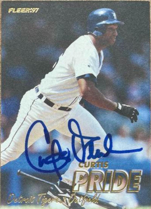 Curtis Pride 1997 Topps #376 Detroit Tigers Baseball Card