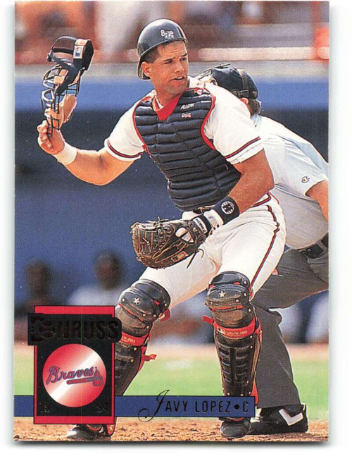 1994 Donruss #613 Javy Lopez VG Atlanta Braves - Under the Radar