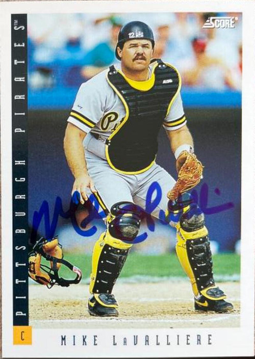 1993 Ultra #98 Mike LaValliere Pittsburgh Pirates