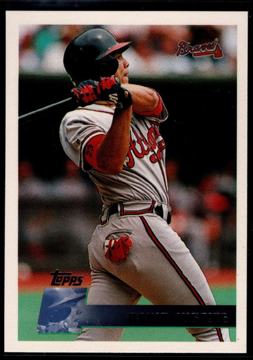 1993 Topps #170 David Justice VG Atlanta Braves - Under the Radar Sports