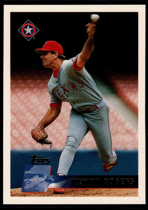 1996 Topps 130 Kenny Rogers VG Texas Rangers Under the Radar Sports