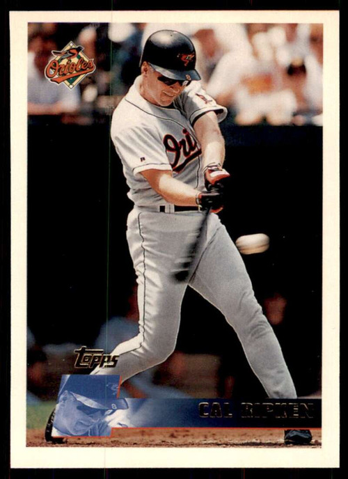 1996 Topps #96 Cal Ripken Jr. 2131 VG Baltimore Orioles - Under