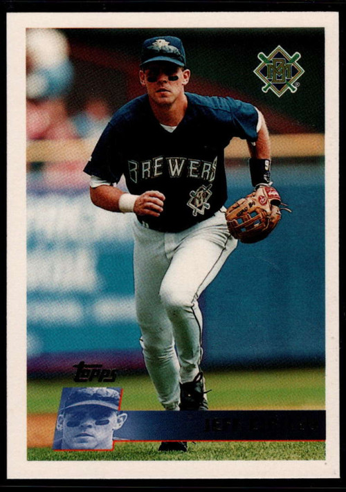 1995 Topps #544 Jeff Cirillo VG Milwaukee Brewers - Under the Radar Sports