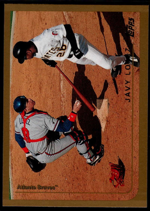 2000 Topps #16 Javier Javy Lopez Atlanta Braves