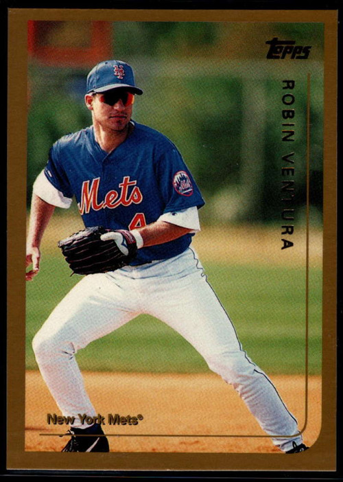 Robin Ventura 2000 Topps #144 New York Mets Baseball Card