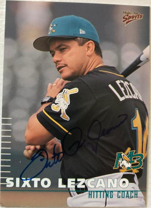 Sixto Lezcano Autographed Memorabilia