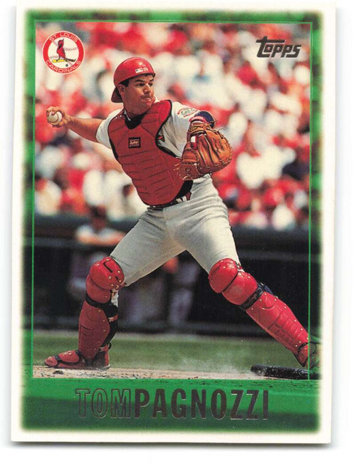  1992 Topps Baseball #448 Tom Pagnozzi St. Louis