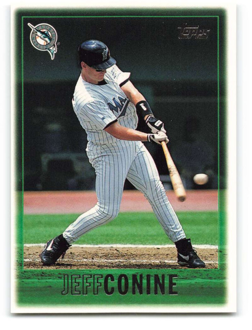 Jeff Conine 1996 Topps #422 Florida Marlins Baseball Card