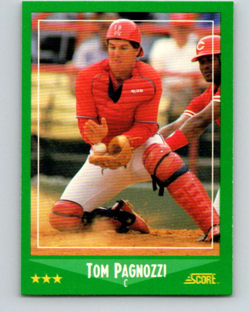 1992 Score #136 Tom Pagnozzi VG St. Louis Cardinals - Under the