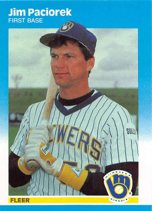  1995 Fleer with Update Milwaukee Brewers Team Set with