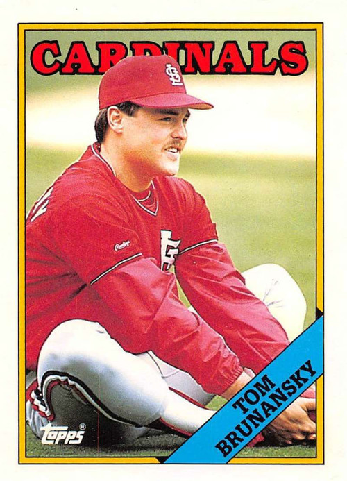 TOM BRUNANSKY ST. LOUIS CARDINALS #60 - TOPPS NM-MT 1989 