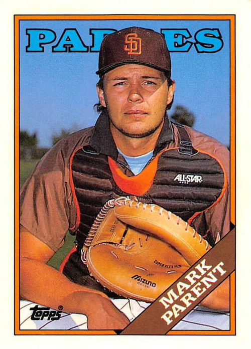 Mark Parent - Padres #420 Donruss 1989 Baseball RC Trading Card