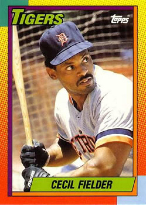 1990 Score Rookie and Traded #9T Cecil Fielder NM-MT Detroit