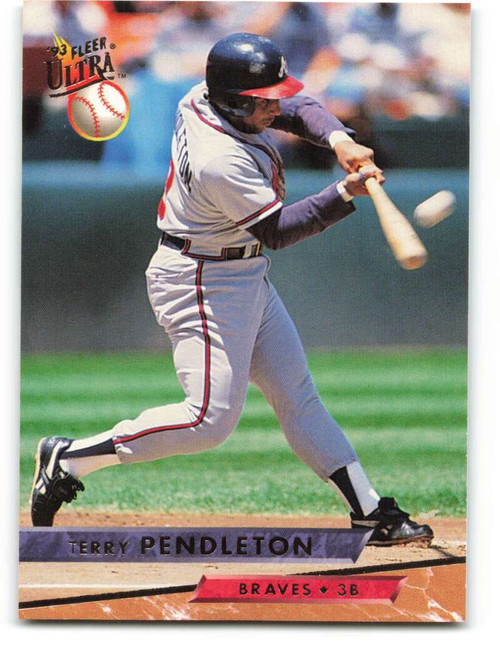 1993 Ultra #11 Terry Pendleton VG Atlanta Braves - Under the Radar Sports