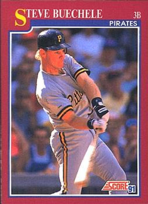 1991 Score Rookie and Traded #77T Steve Buechele NM-MT Pittsburgh Pirates -  Under the Radar Sports