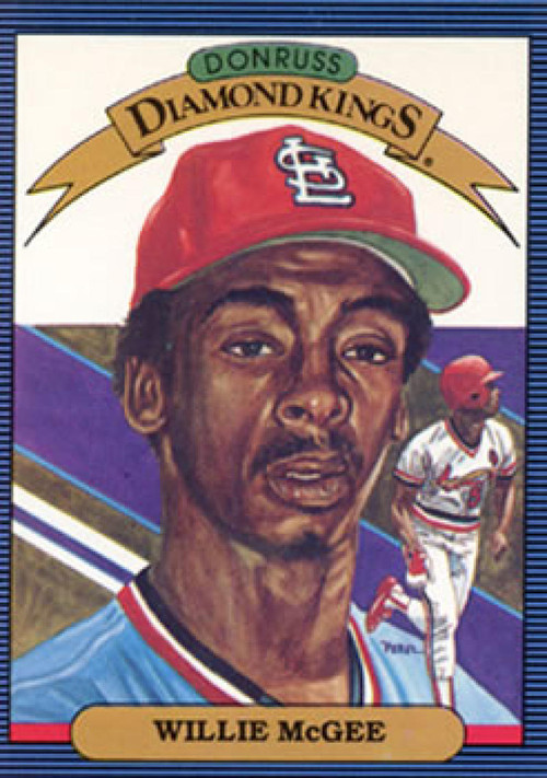 1989 Donruss #161 Willie McGee NM-MT St. Louis Cardinals - Under the Radar  Sports