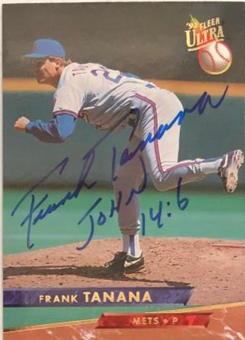 542 Frank Tanana - New York Mets - 1993 Pinnacle Baseball