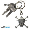 One Piece ~ Skull Luffy 3D Metal  Keychain