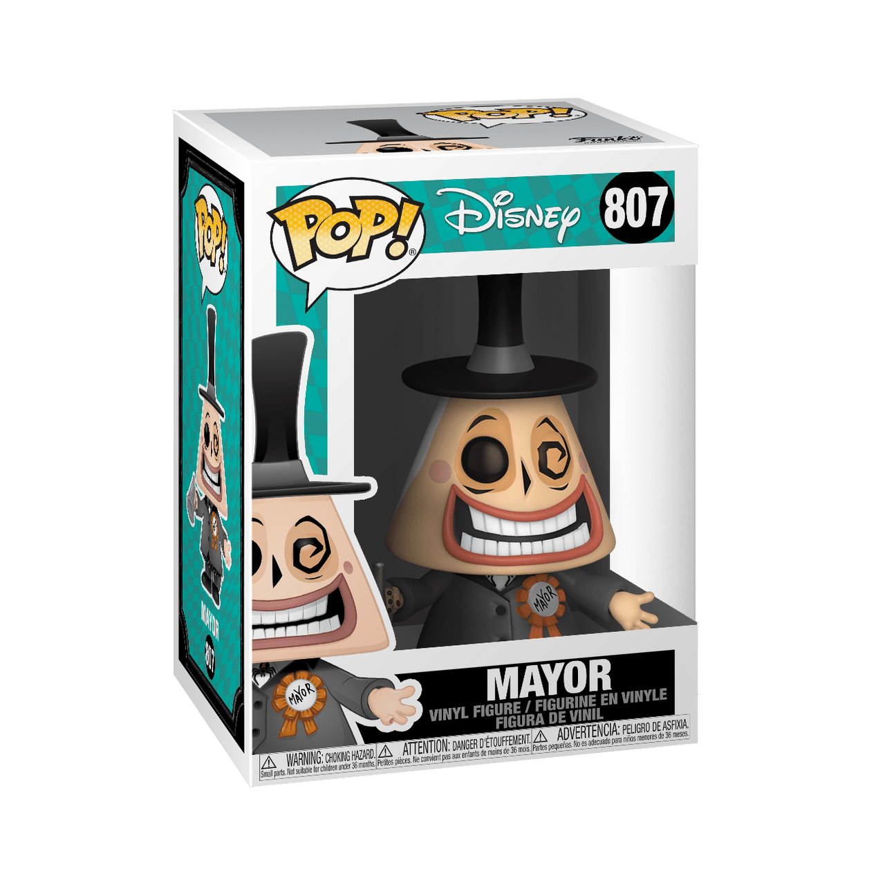 POP! Disney ~ The Nightmare Before Christmas ~ Mayor with Megaphone #807