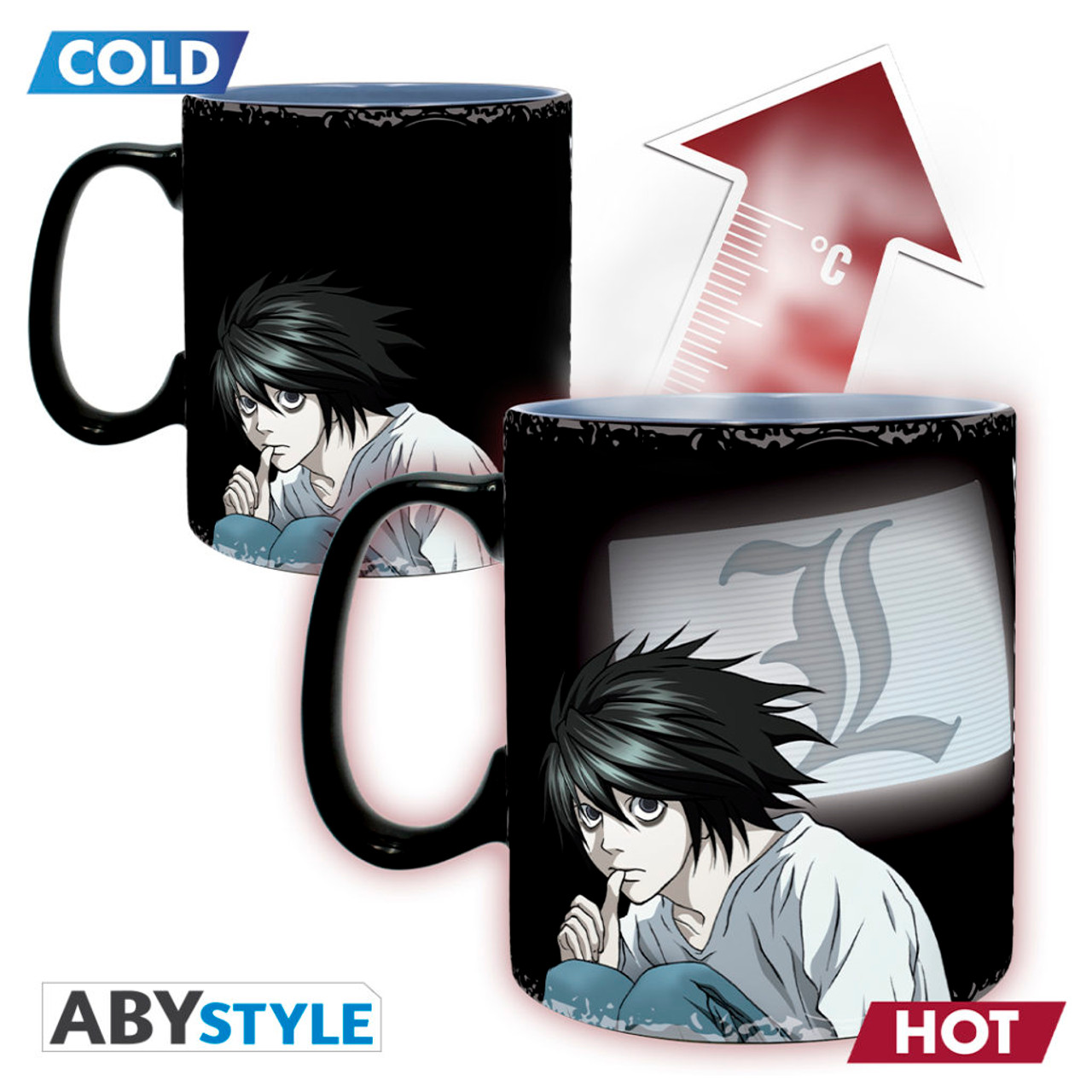 Death Note ~ L & Kira Magic 16oz Mug