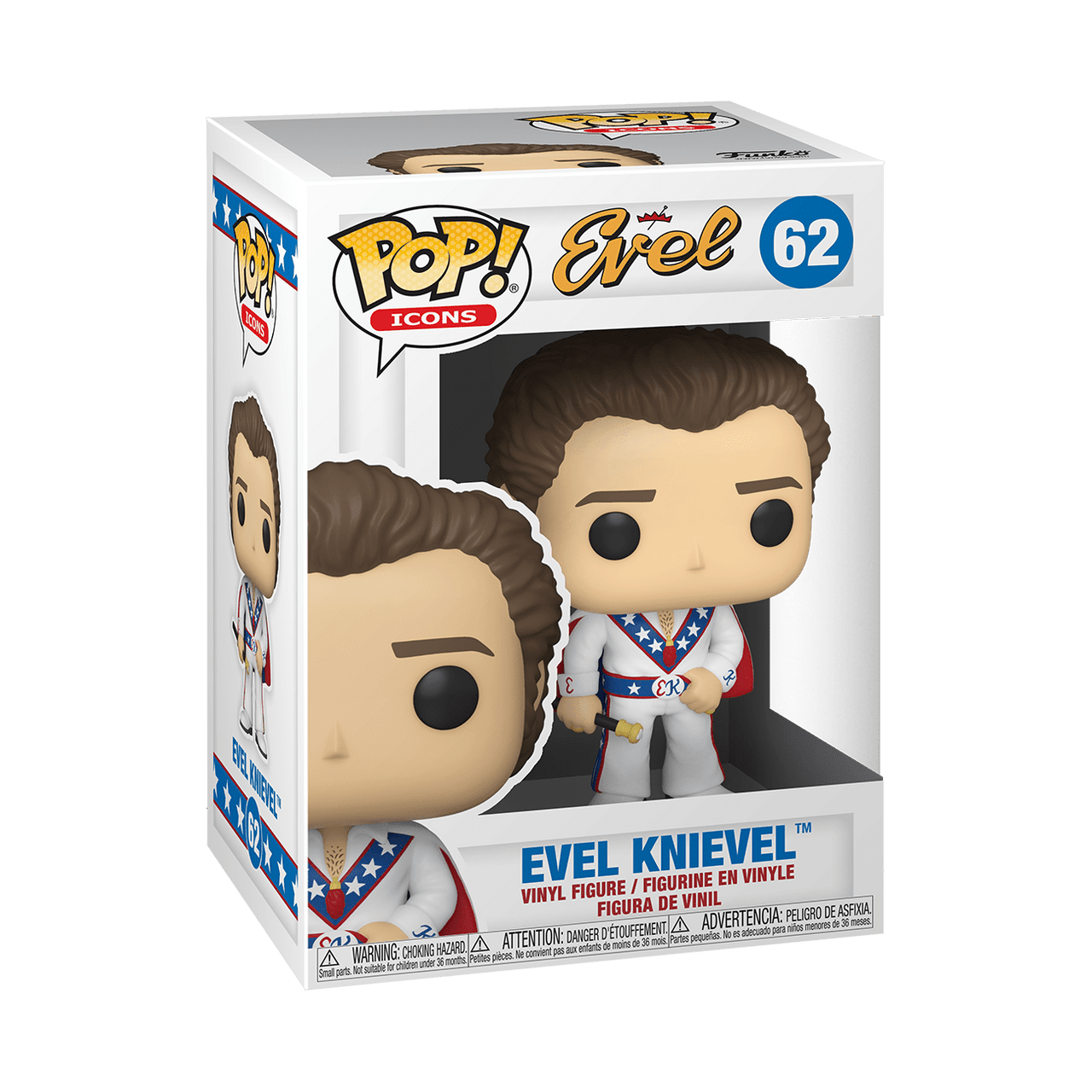 POP! Icons ~ Evel Knievel #62