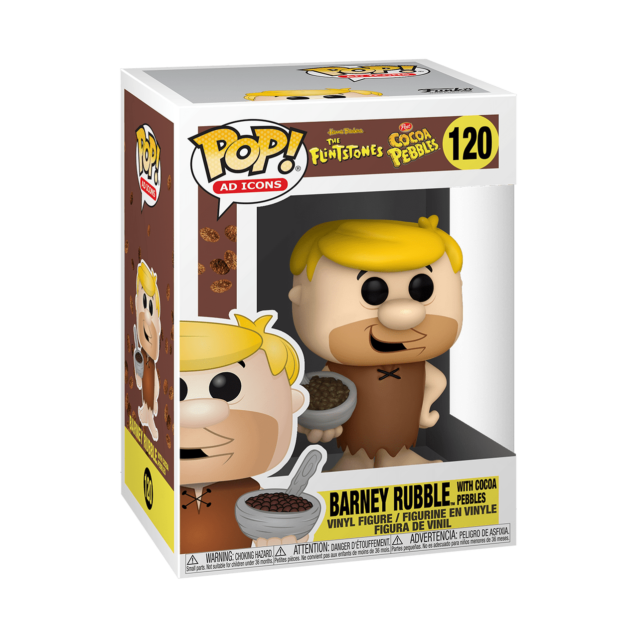 POP! Ad Icons ~ Cocoa Pebbles ~ Barney Rubble #120