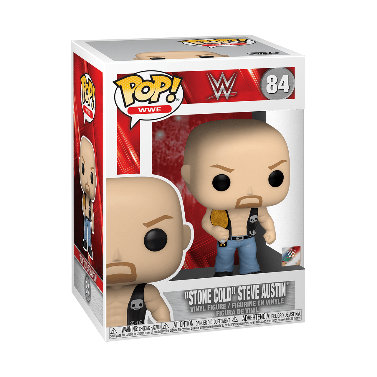 POP! WWE ~ "Stone Cold" Steve Austin #84