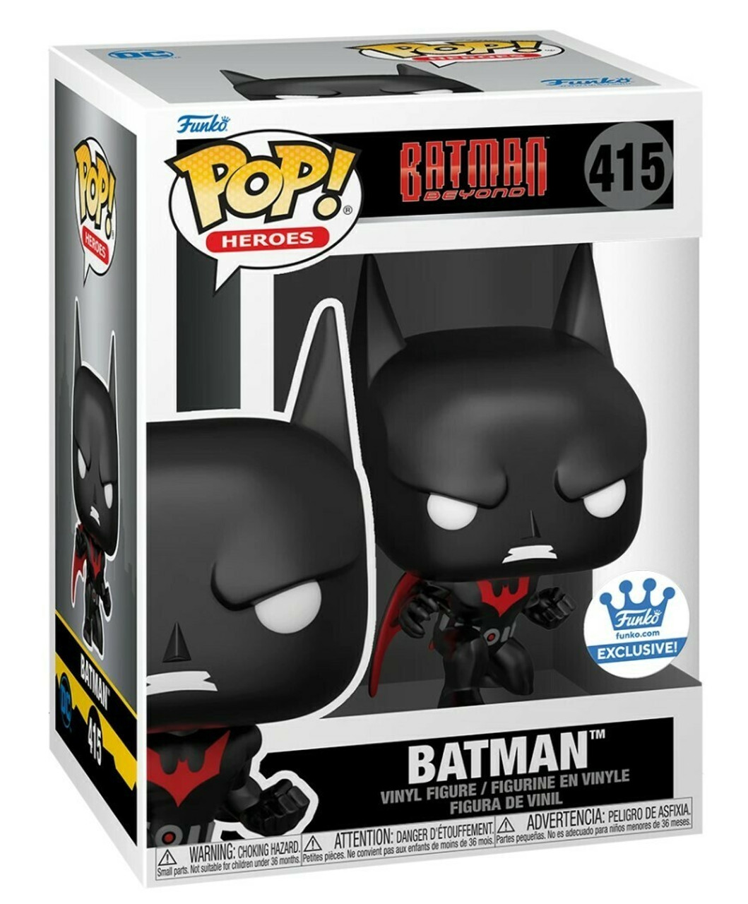 Funko Pop! Heroes: DC Comics Super Heroes - Batman (Red Metallic