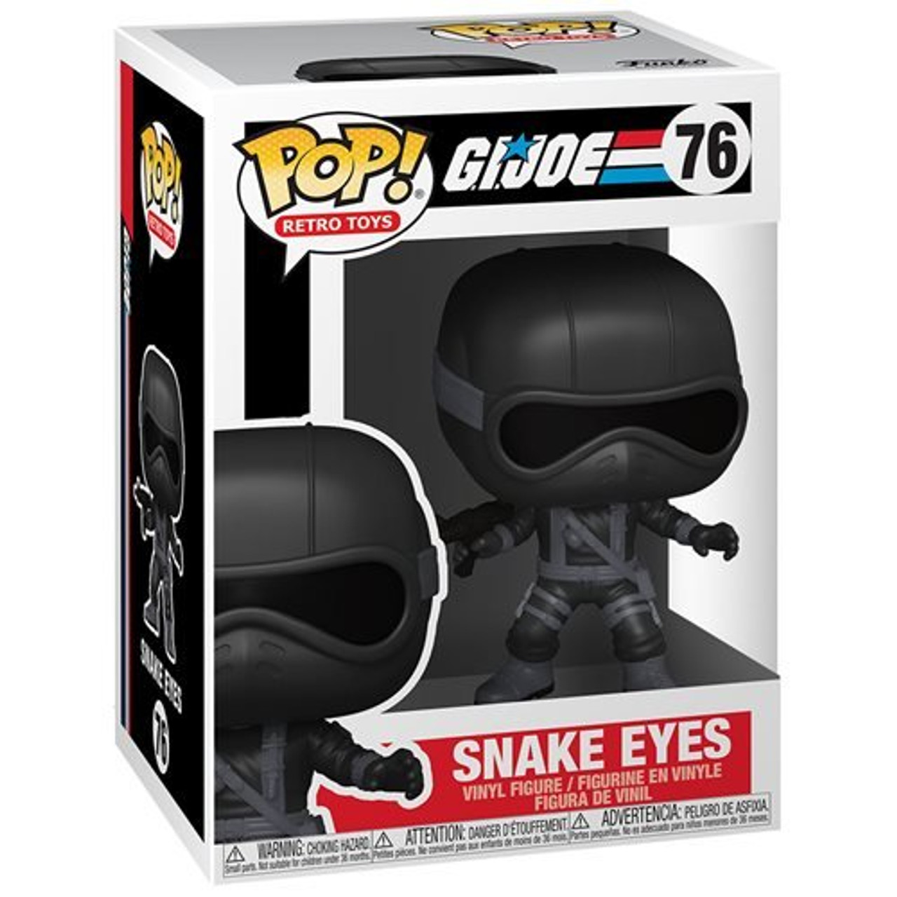 POP! Retro Toys ~ GI Joe ~ Snake Eyes #76