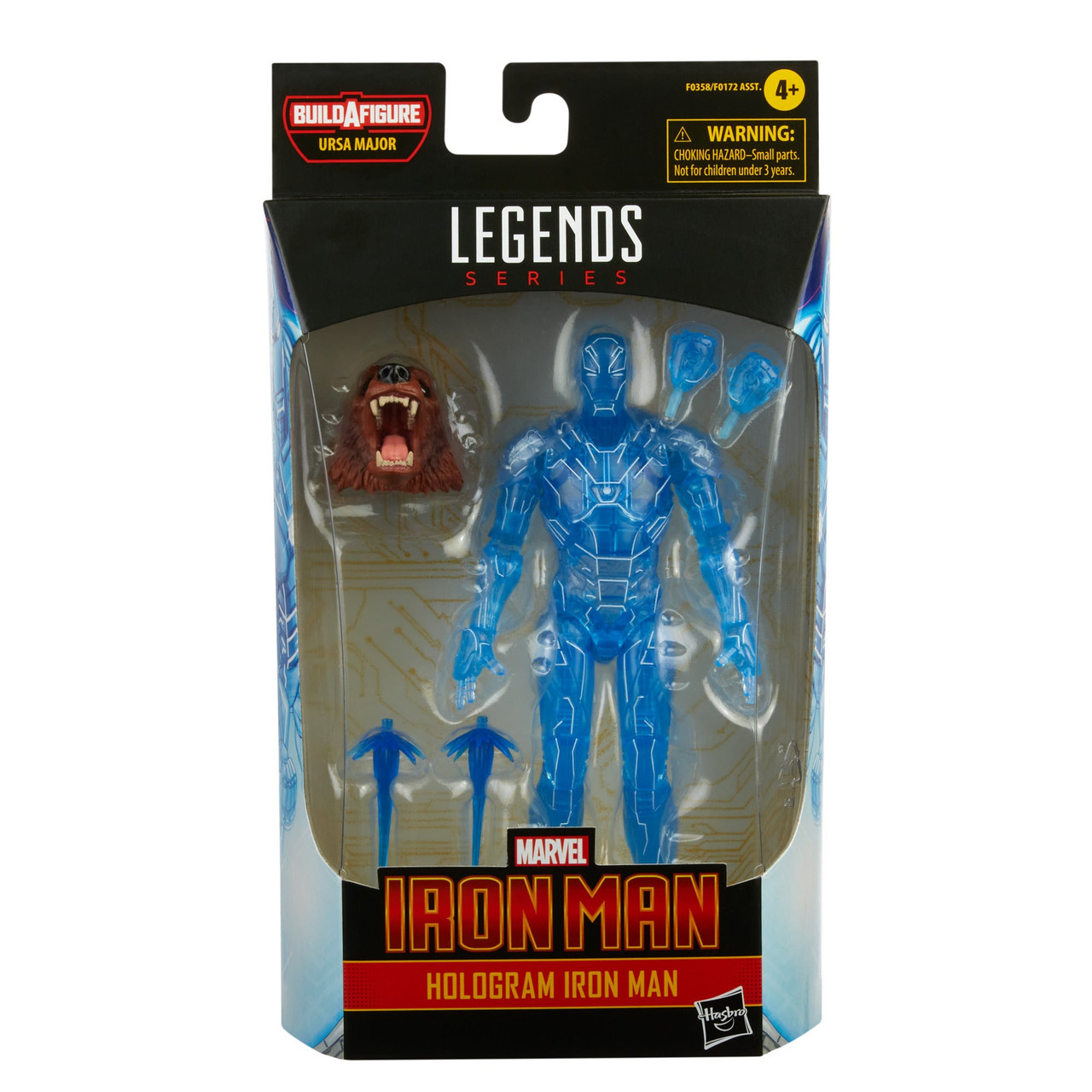 Marvel Legends ~ Hologram Iron Man with Ursa Major Build a Figure Part