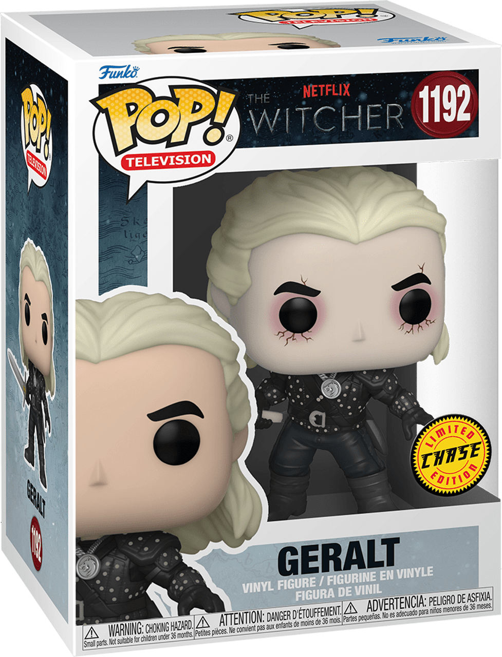 POP! Television ~ Witcher ~ Geralt #1192 (Chase)
