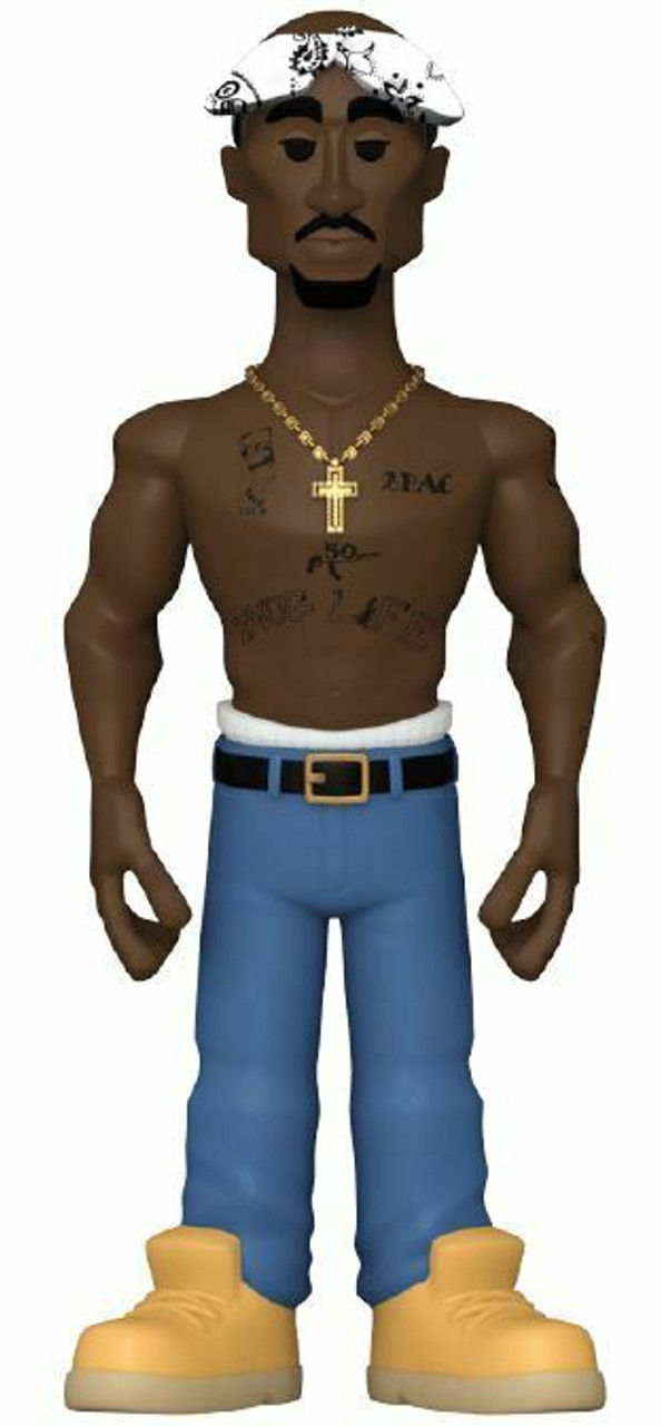 Vinyl Gold ~ Tupac Shakur  5" Figure