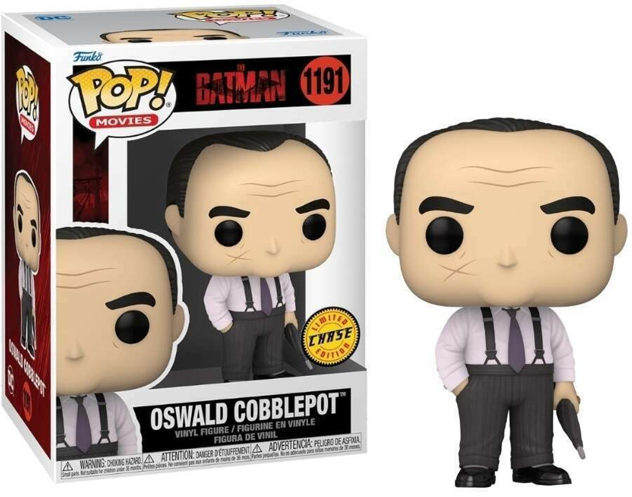 POP! Movies ~ The Batman ~ Oswald Cobblepot (No Jacket) #1191 Chase