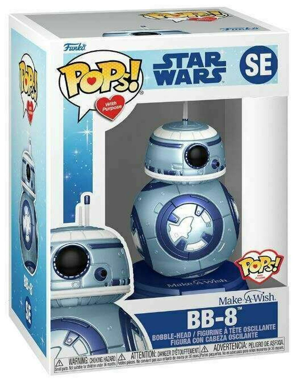 BB-8
Alternative Name: BB-8 (Make-A-Wish | Blue Metallic)