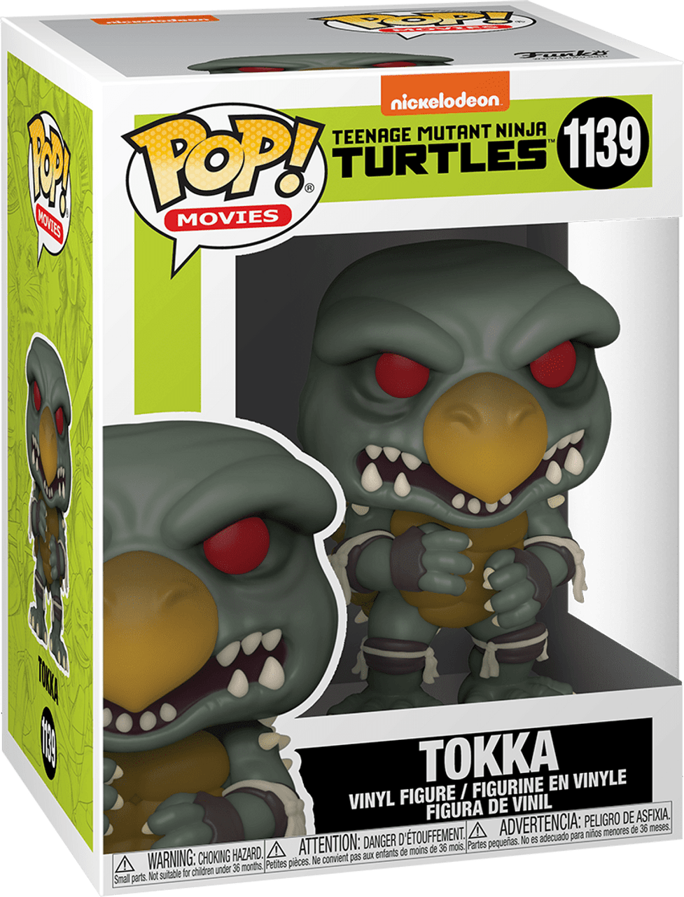 POP! Movies ~ Teenage Mutant Ninja Turtles ~ Tokka #1139