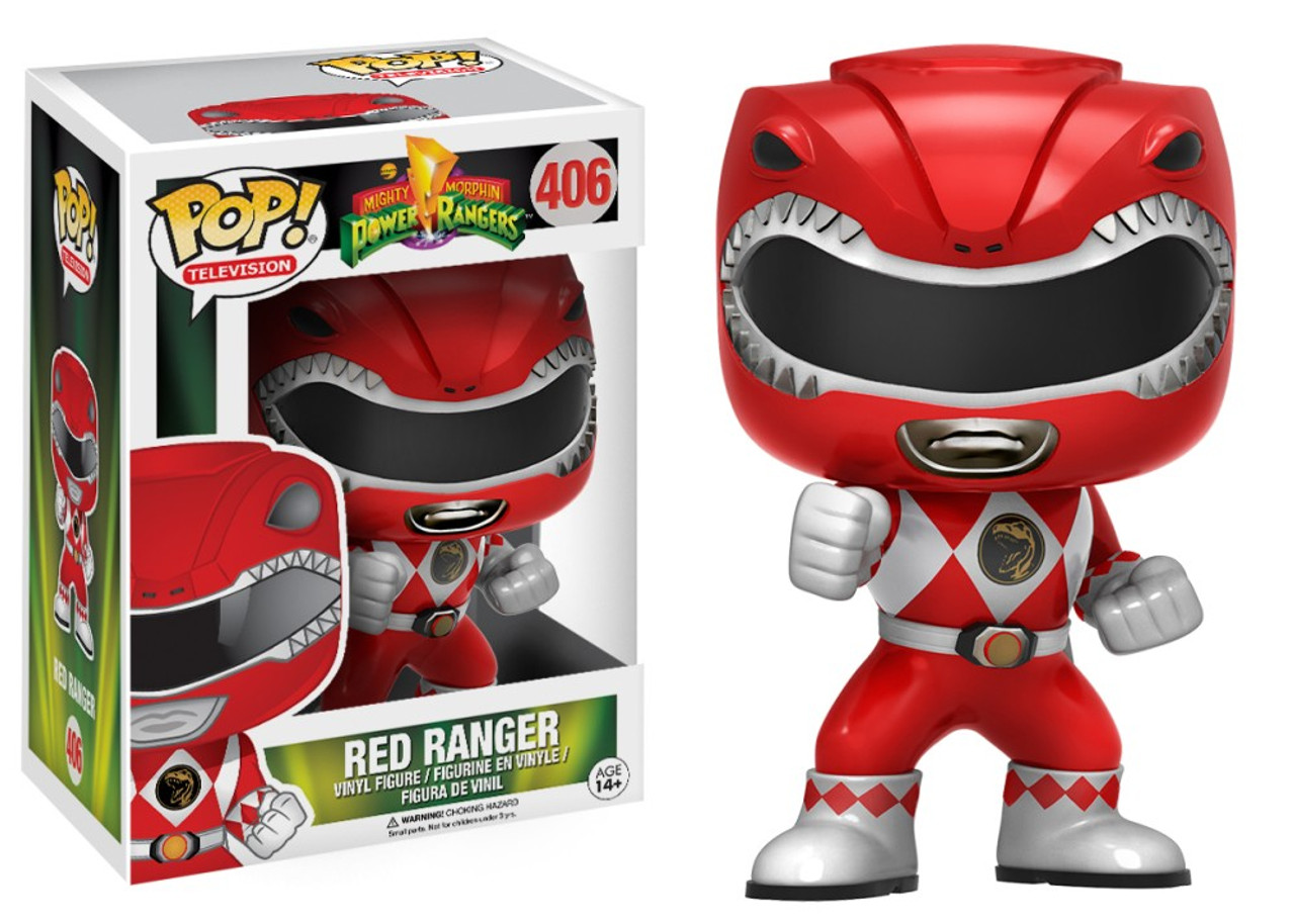 POP! Television ~ Power Rangers ~ Red Ranger #406