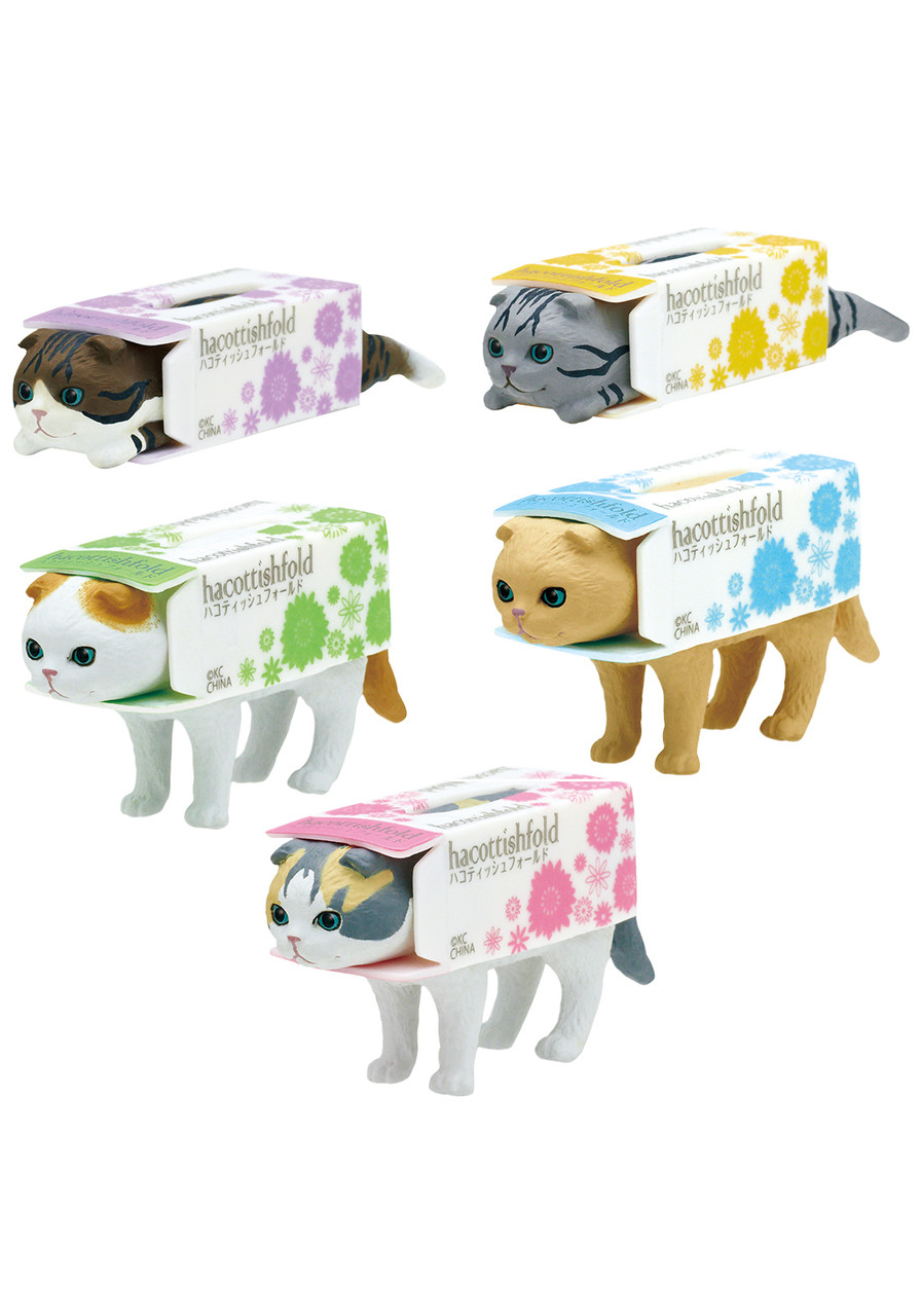 Blind Box ~ Cat In A Box Of Tissues  ~ Includes 1 of 5  Figurines