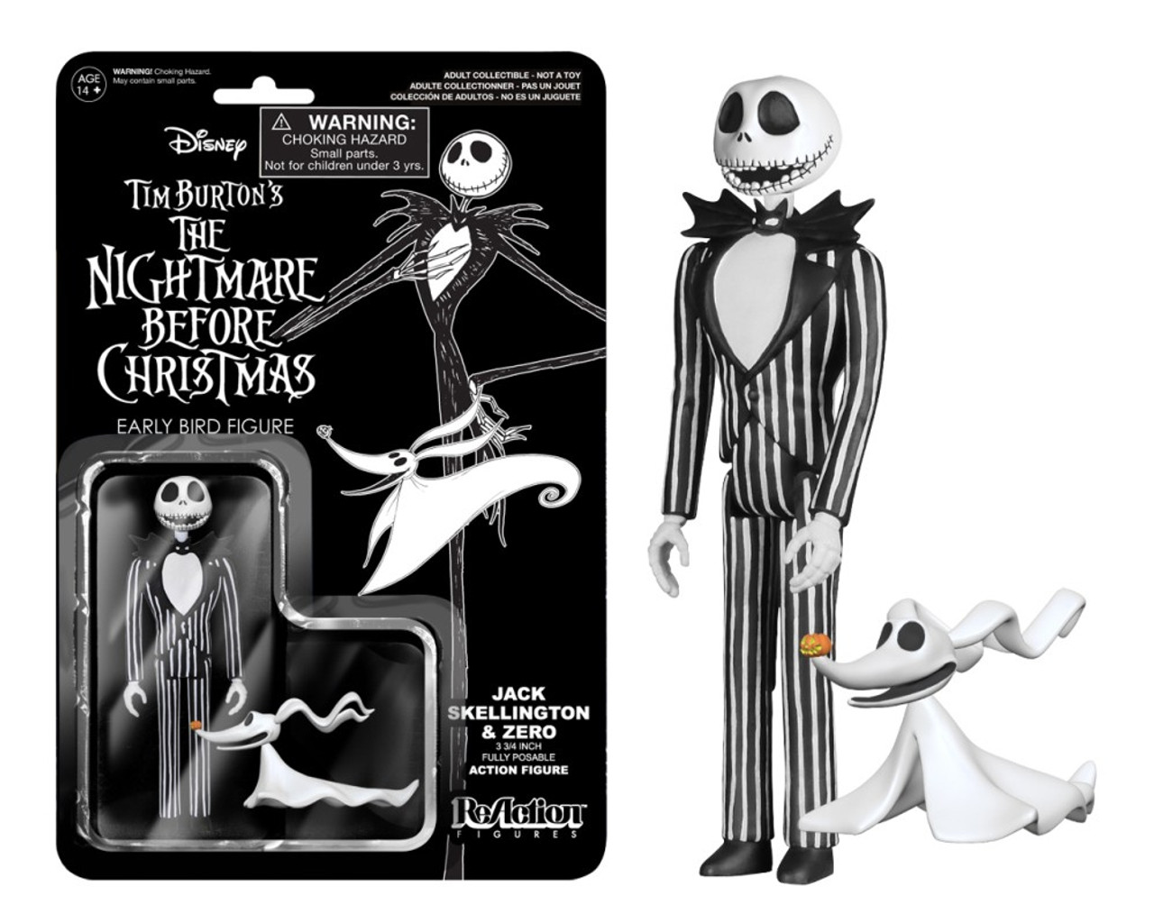 Reaction Figures ~ The Nightmare Before Christmas ~ Jack Skellington (SDCC 2014)