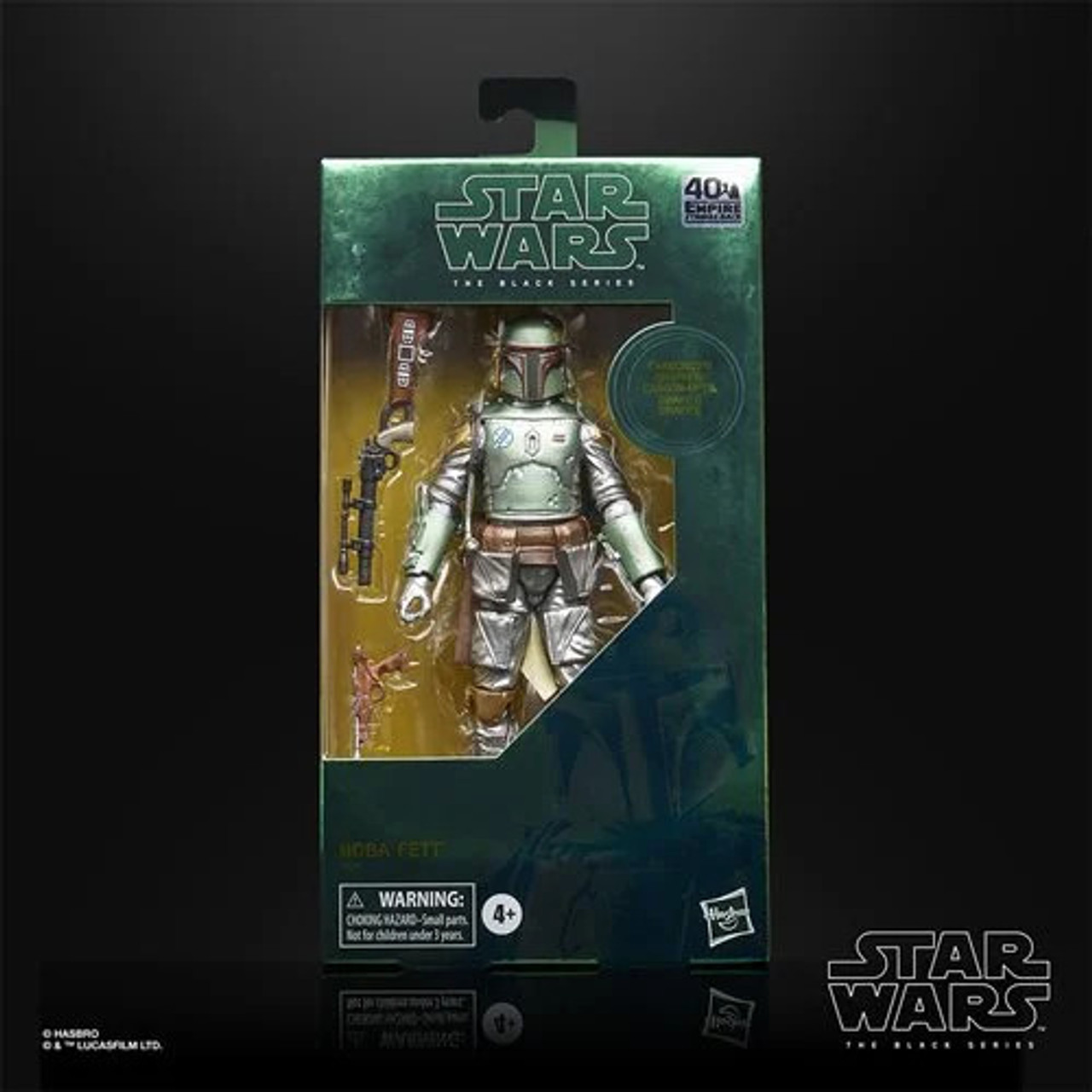 Star Wars ~ The Black Series ~ Carbonized Boba Fett 6-Inch Action Figure Box