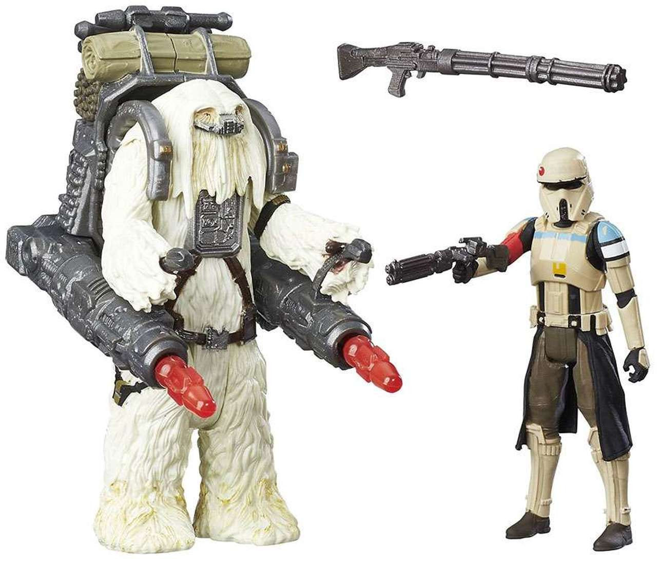 Star Wars ~ Rogue One ~ Moroff and Scarif Stormtrooper Squad Leader Deluxe Figures