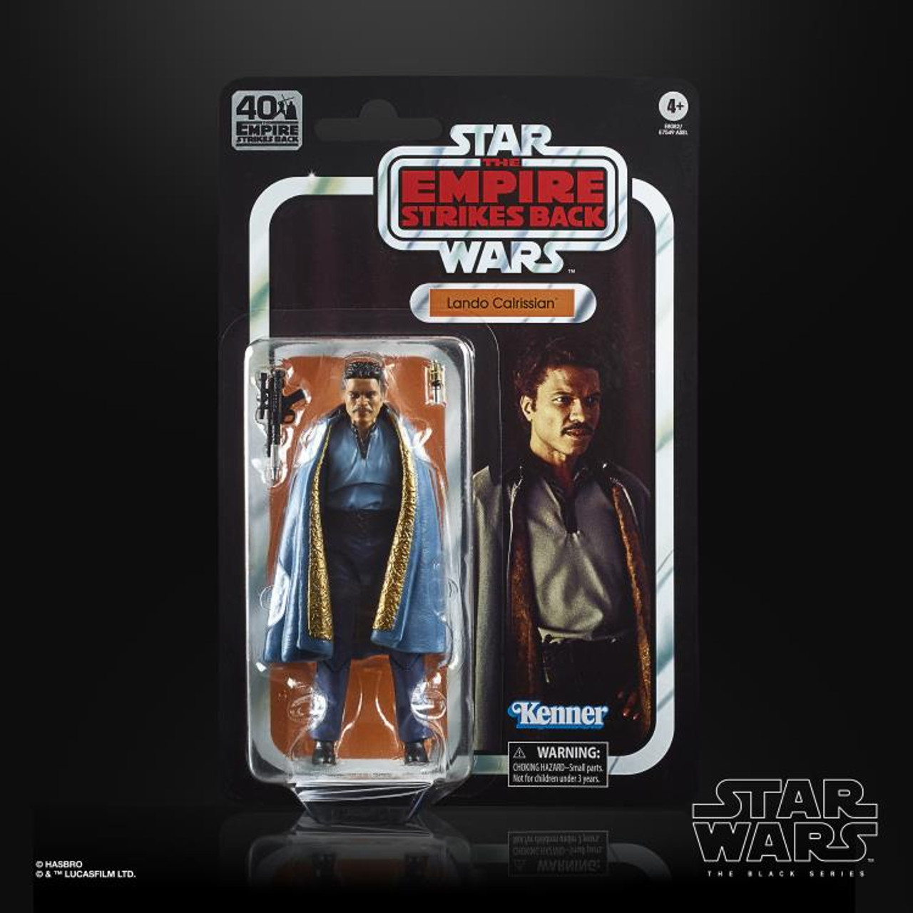 Star Wars ~ The Black Series ~ Empire Strikes Back 40th Anniversary ~  Lando Calrissian 6-Inch Action Figure