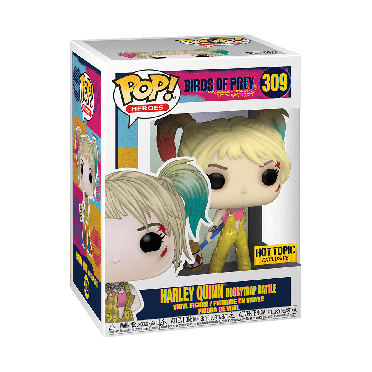 POP! Heroes - Birds Of Prey - Harley Quinn Boobytrap Battle #309